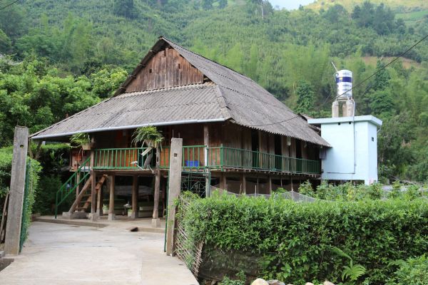 La casa di signor Don a Mu Cang Chai