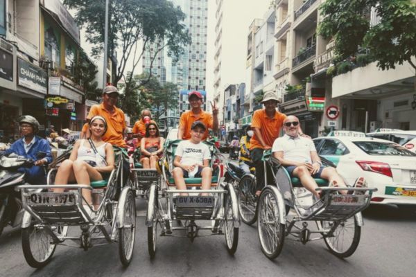 Alla scoperta di Saigon in cyclo