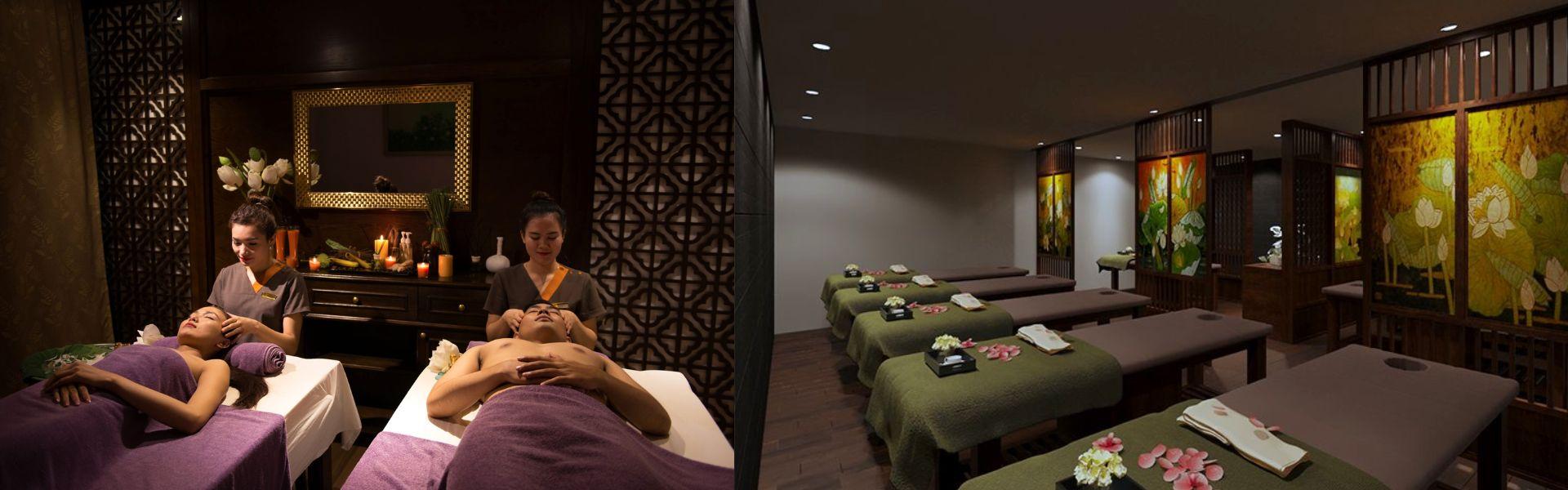 Spa e massaggio tradizionale di coppia a Hanoi