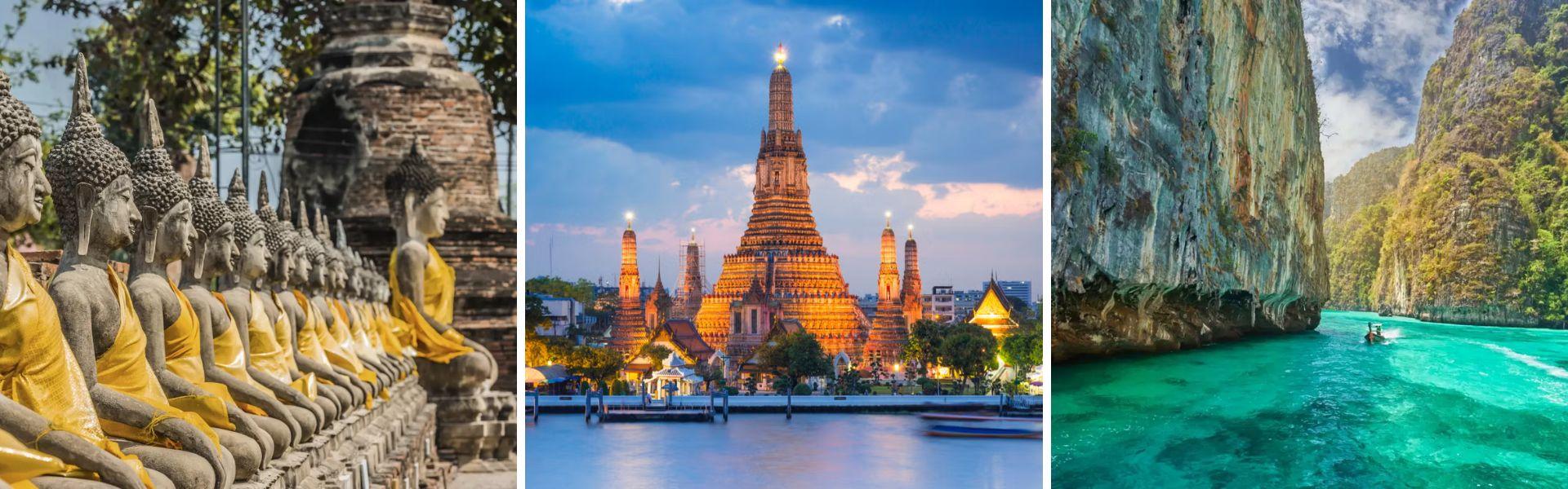 Voli internazionali a Tailandia
