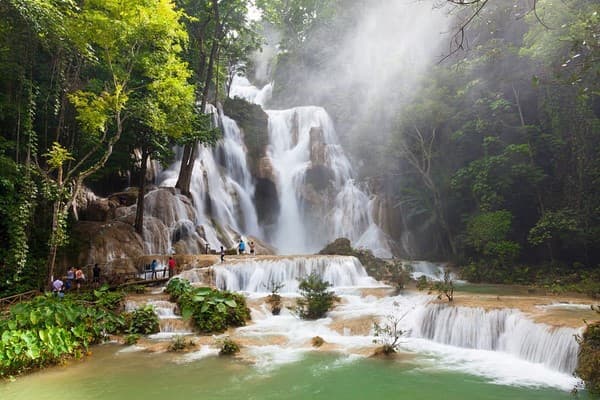 Luang Prabang - trekking cascata di Kuang Si