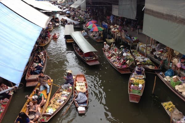Bangkok - Damnoern Saduak - Bangkok