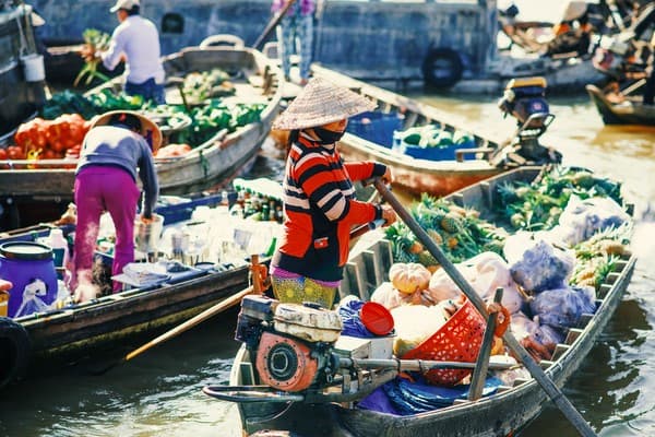 Can Tho - Sai Gon - Siem Reap