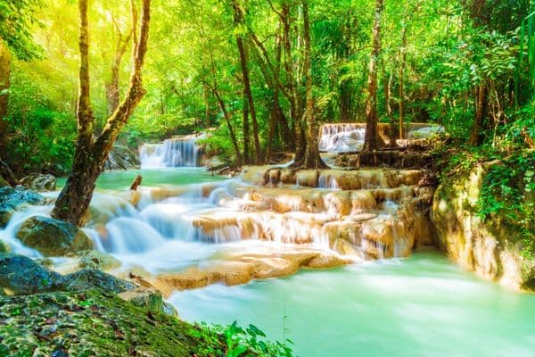 Kanchanaburi visita: Parco Nazionale Erawan