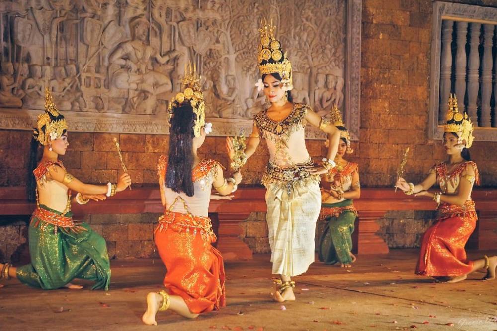L'Apsara è una danza tradizionale del popolo cambogiano.