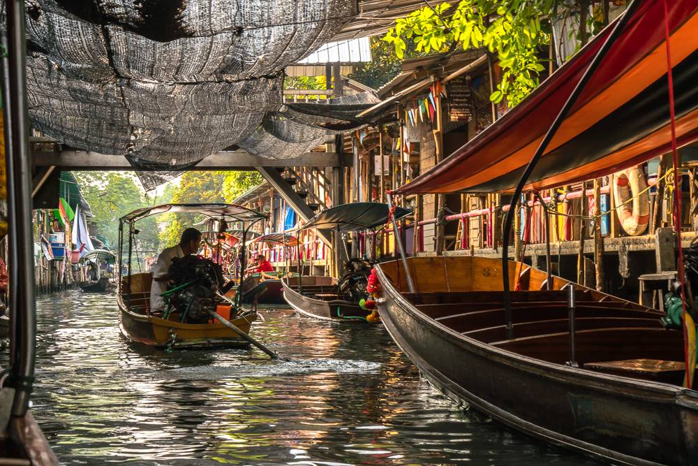 10 Mercati galleggianti da non perdere vicino a Bangkok