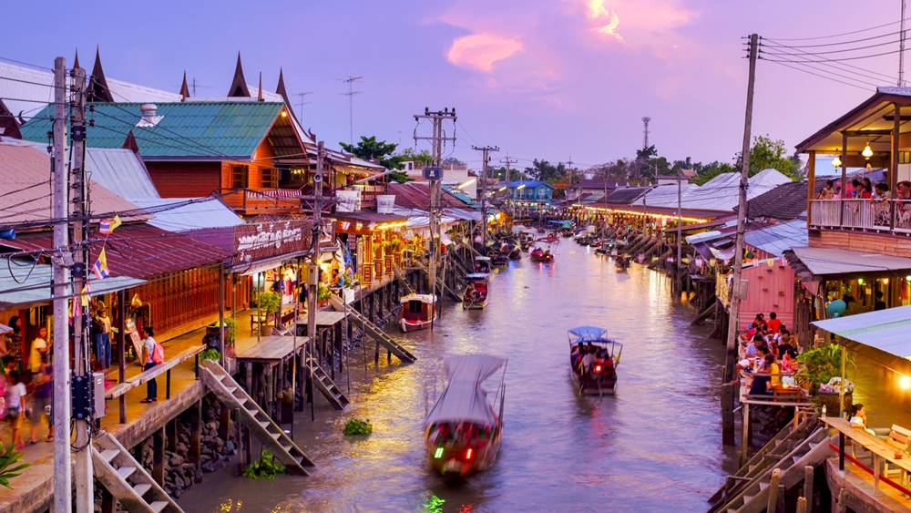 10 Mercati galleggianti da non perdere vicino a Bangkok