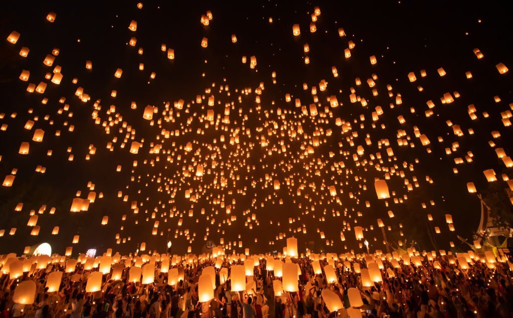 Chiang Mai festa Yi Peng