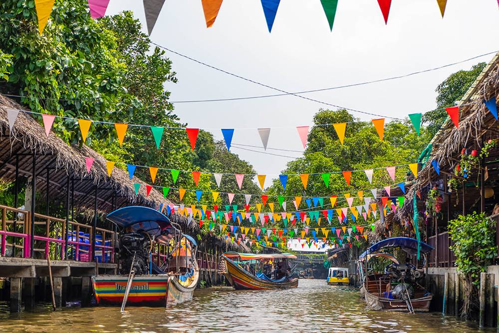10 Mercati galleggianti da non perdere vicino a Bangkok