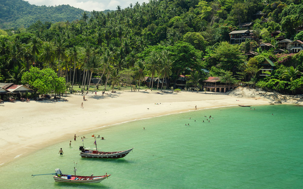 Koh Phangan spiaggia Haad Salad