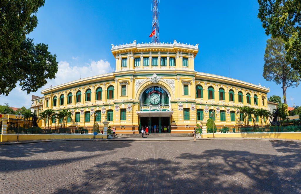 Città di Ho Chi Minh, Saigon, ufficio postale centrale di saigon