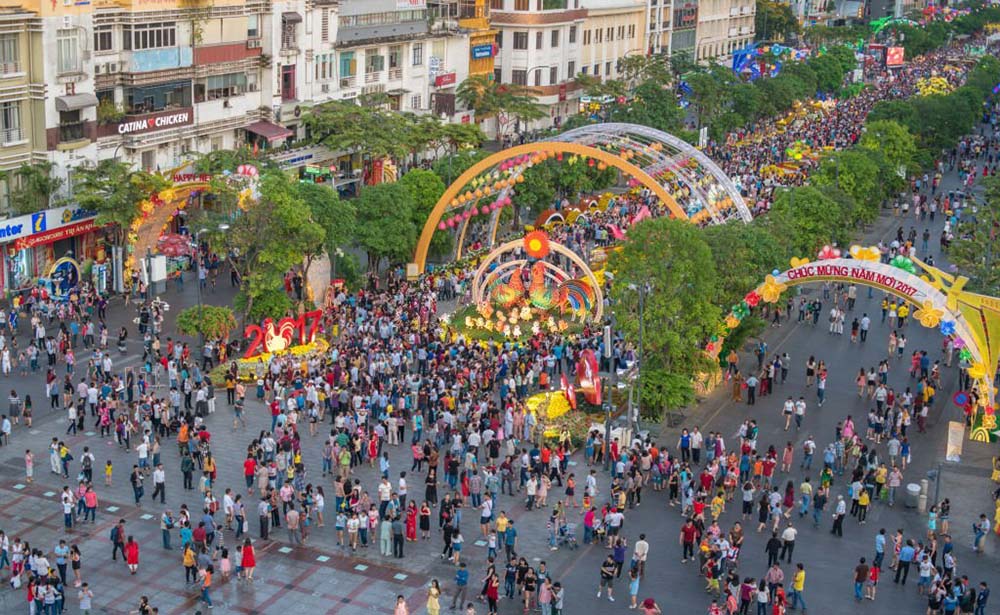 Strada pedonale Nguyen Hue