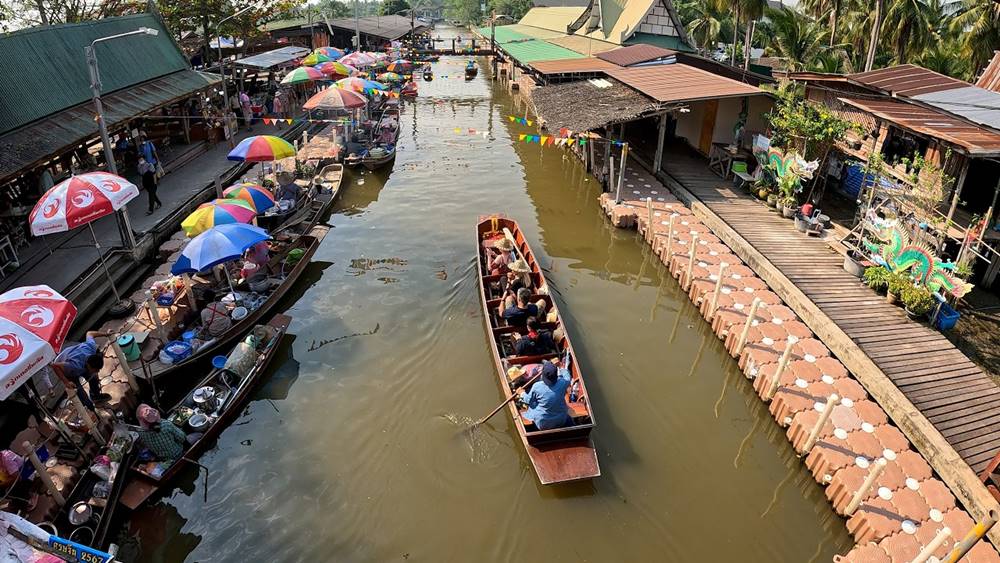 10 Mercati galleggianti da non perdere vicino a Bangkok