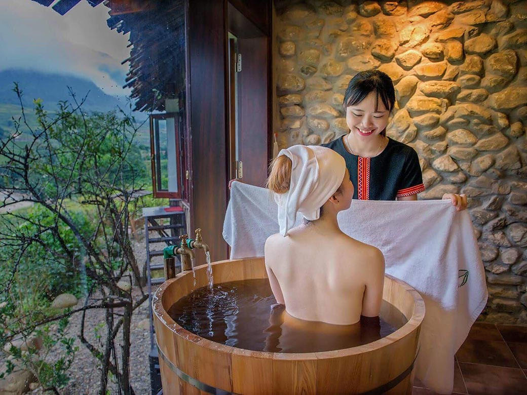 Bagno alle erbe di Dao Rosso