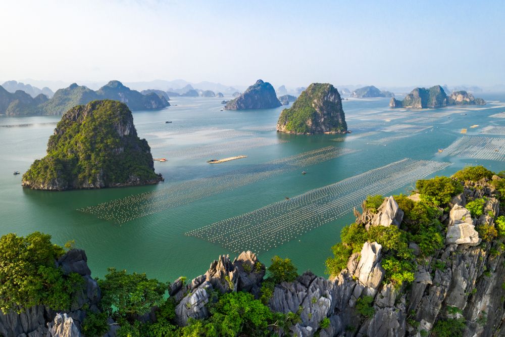 Baia di Bai Tu Long in Vietnam