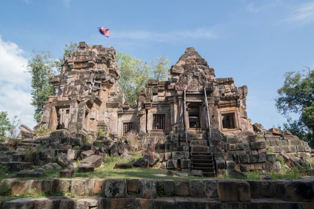battambang cambogia Wat Ek Phnom