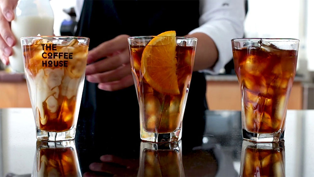 cold brew coffee alla frutta