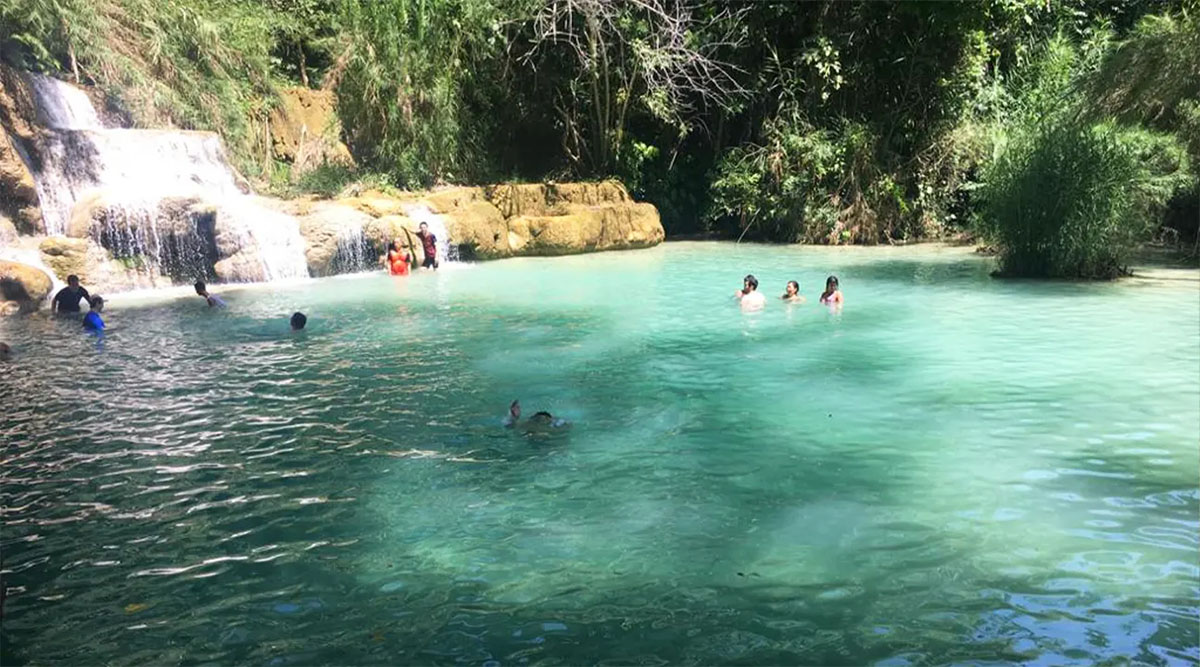 cascata Kuang Si