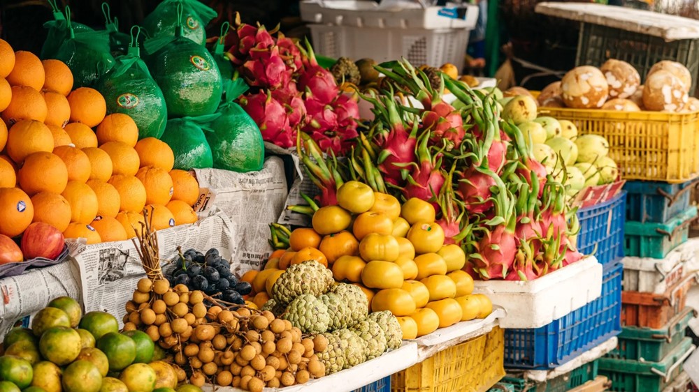 Mercato locale in Vietnam