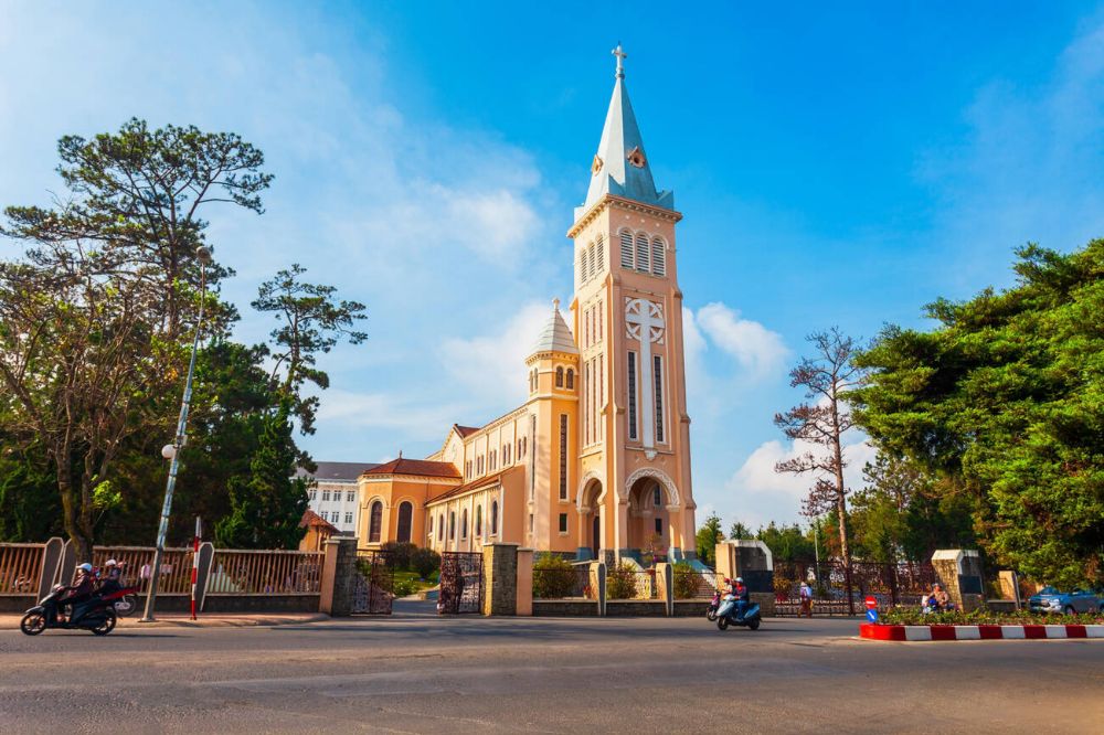 Cattedrale di San Nicola a Da Lat Vietnam