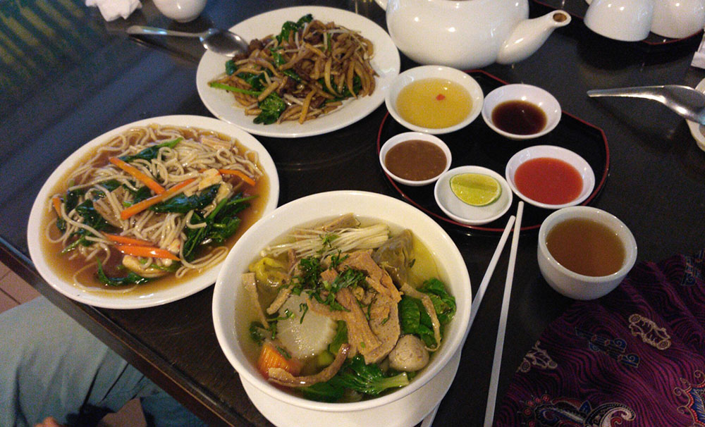 evergreen vegetarian restaurant
