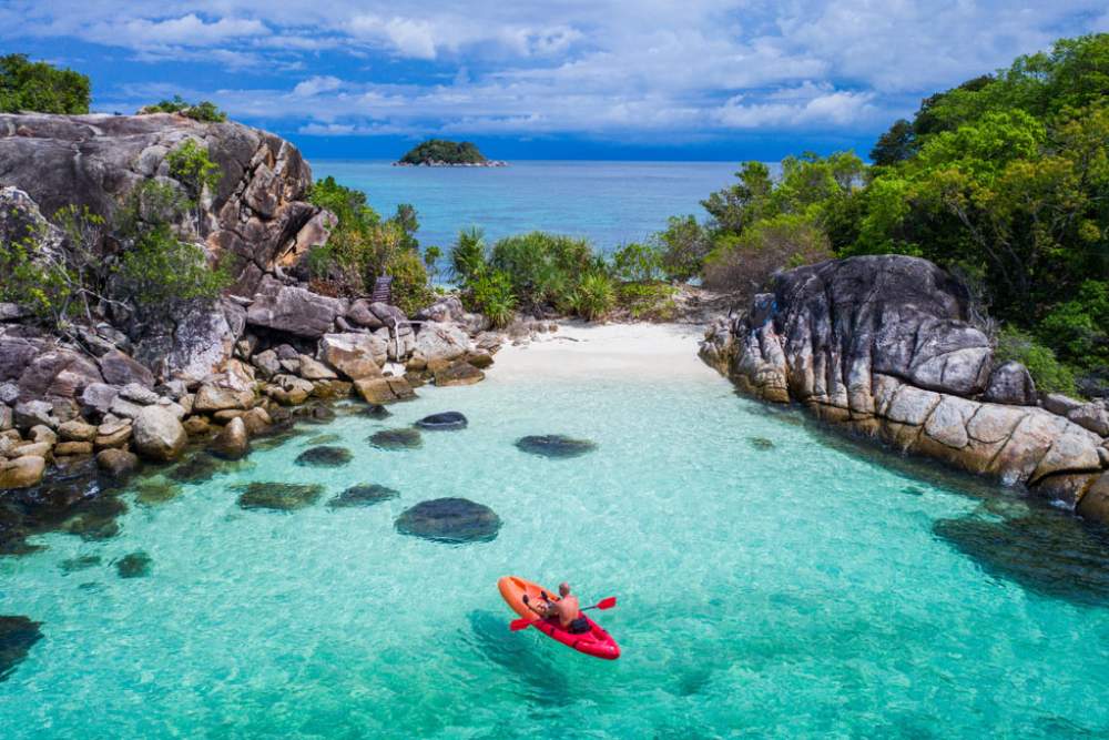 Isola di Koh Lipe alla Thailandia del Sud