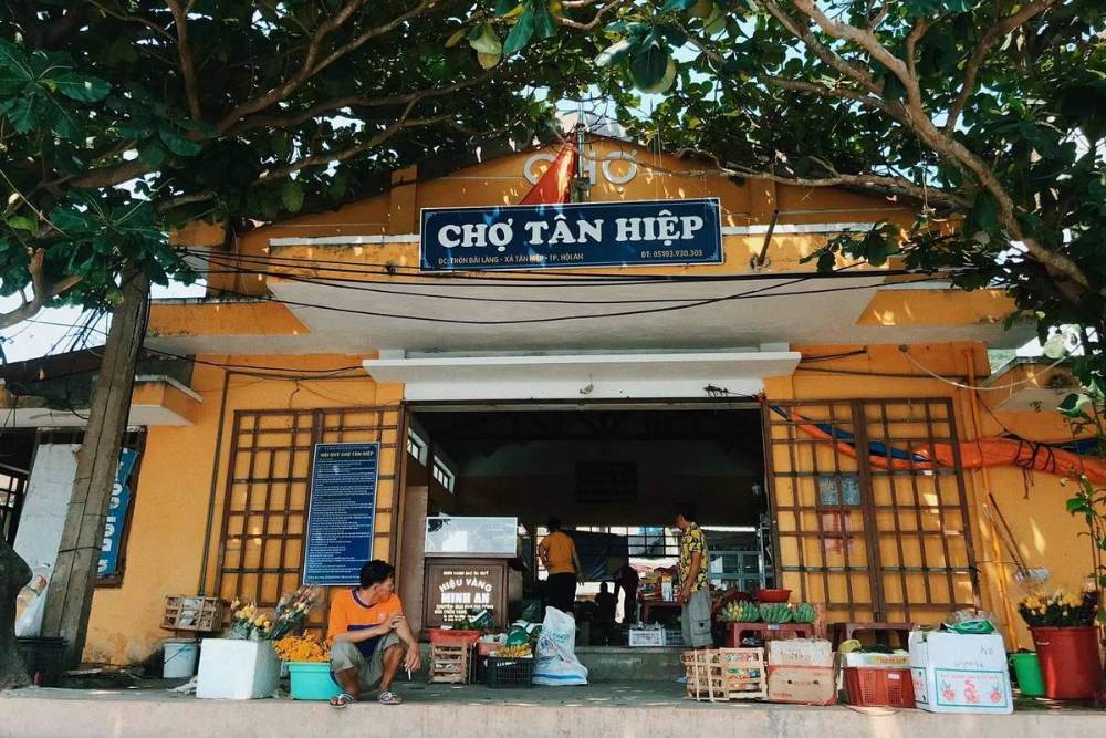 Il mercato di Tan Hiep al Cu lao Cham, Vietnam