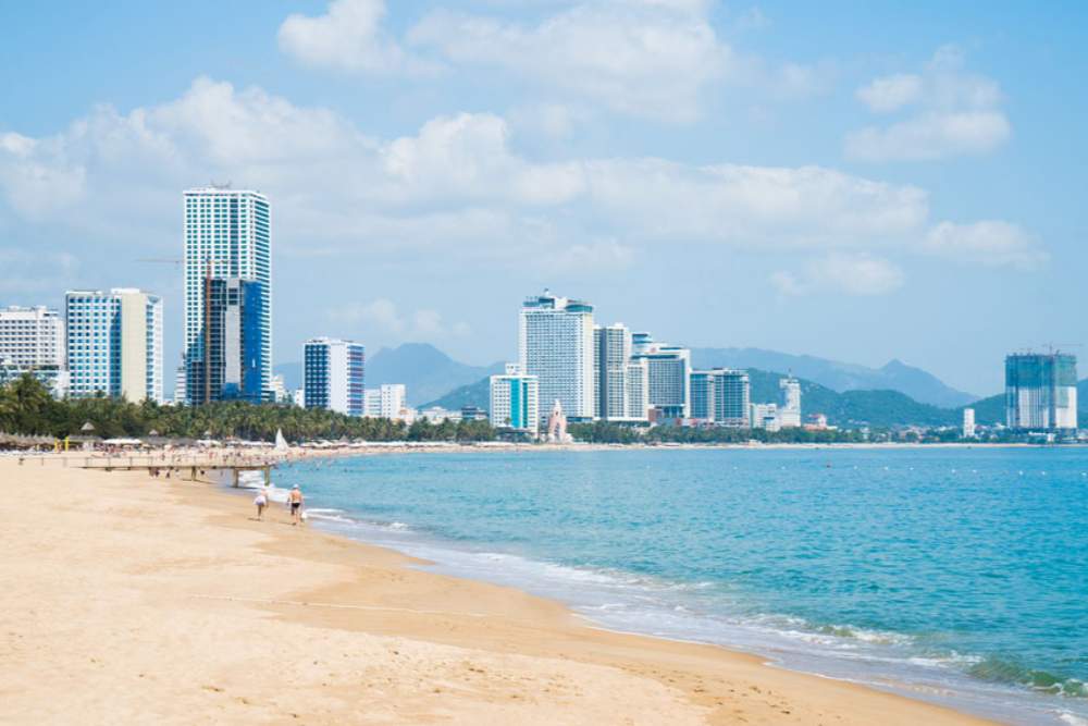 Una spiaggia a Nha Trang