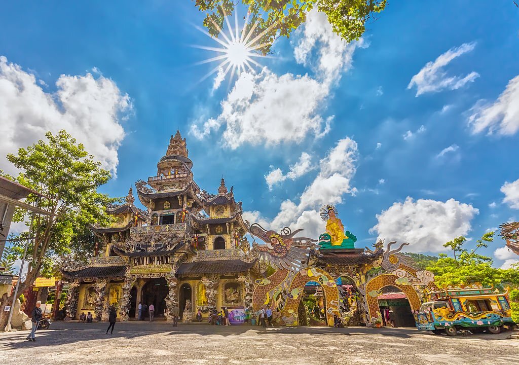 pagoda Linh Phuoc dalat vietnam