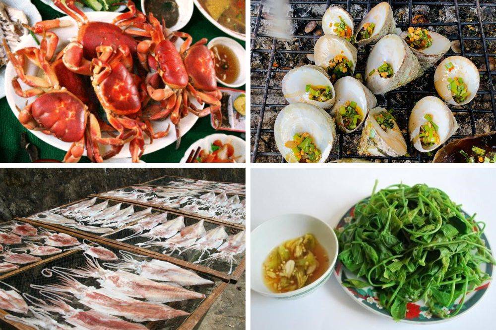 I piatti di Cu Lao Cham Vietnam