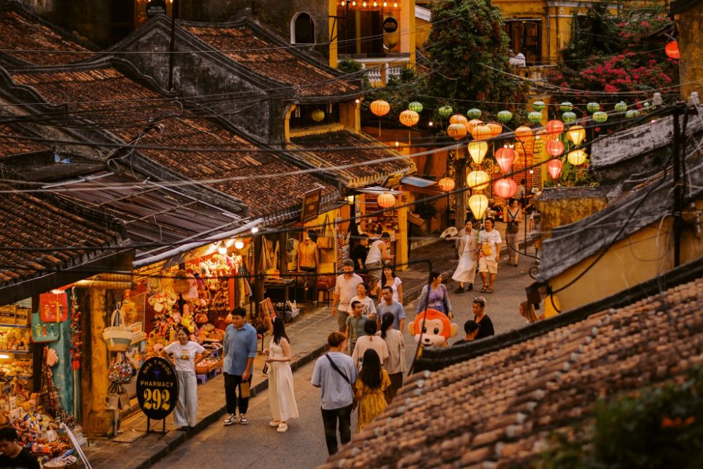 Quartiere antico di Hoi An, Vietnam centrale