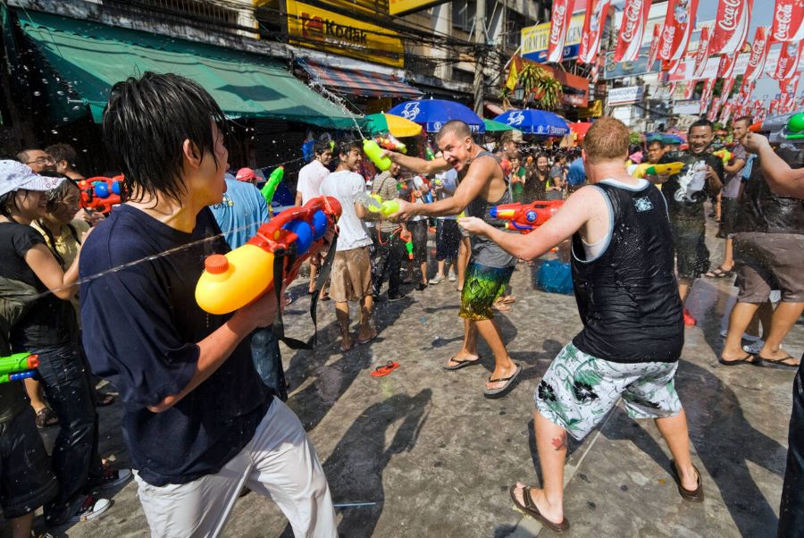 Thailandia ad aprile: Songkran