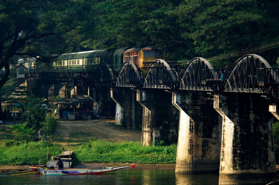 Thailandia a gennaio kanchanaburi