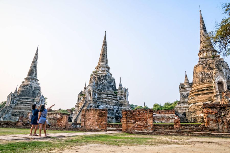 Thailandia a giugno Ayuthhaya