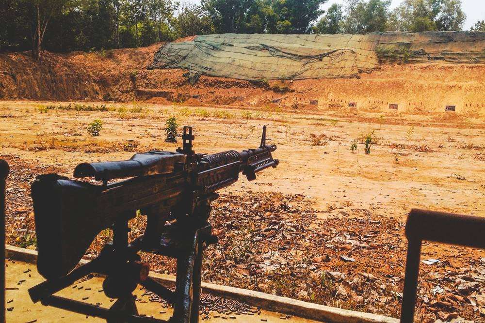 Campi di tiro al tunnel di Cu Chi