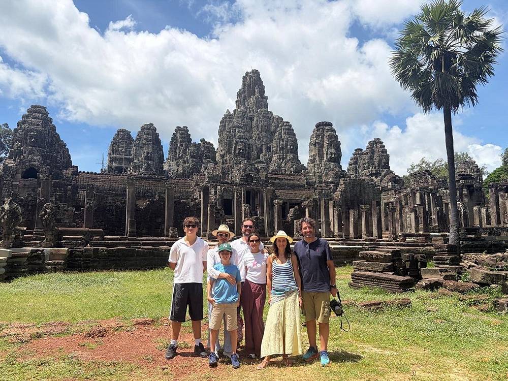 Turisti di Asianca Travel in visita a Siem Reap