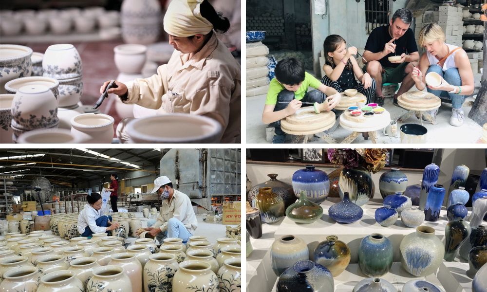 villaggio artigianale vietnam bat trang