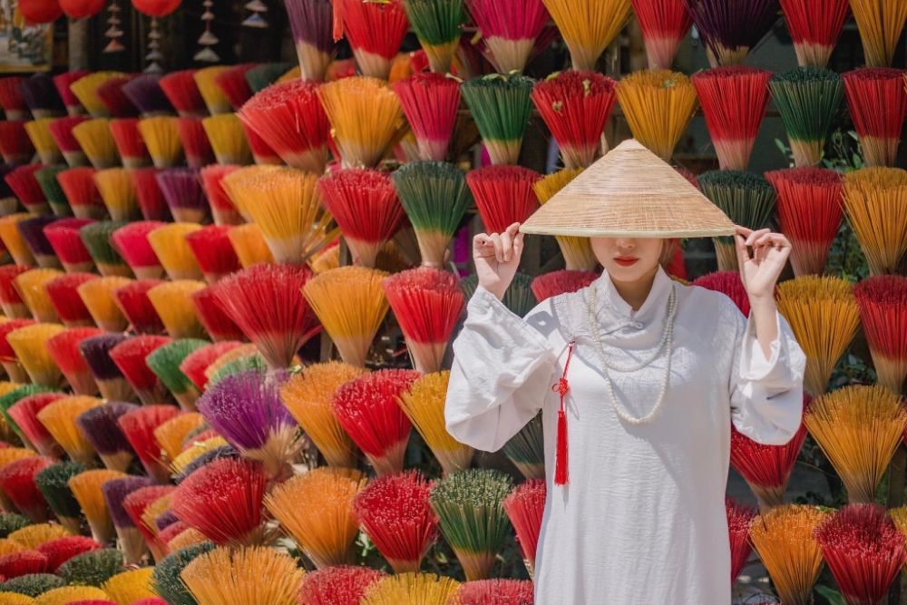 Il villaggio degli incensi di Thuy Xuan, Hue